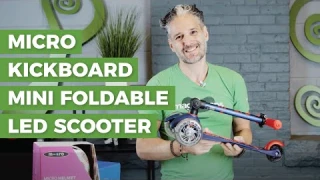 Micro Kickboard Mini Foldable LED Scooter | Best Ride-on Toys | Magic Beans Reviews