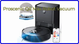 REVIEW (2024): Proscenic Q8 Max Robot Vacuum. ESSENTIAL details.
