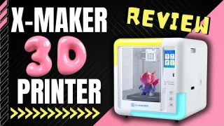BEST 3D PRINTER FOR BEGINNERS!? [X-Maker Full Review]