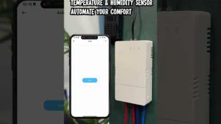 THR320 with THS01 Temperature & Humidity Sensor Automate Your Comfort