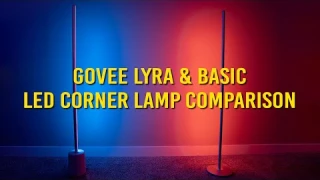 Govee Lyra &amp; Basic Corner Floor LED Smart Lamp Comparison