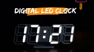 Quick Unboxing & Review of Digital LED Clock / Alarm Clock  🔥