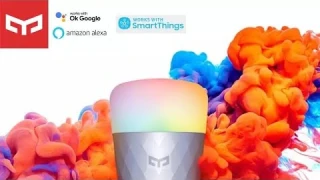 Yeelight Smart LED Bulb 1SE Colorful  RGBW Lamp App Voice Control Work with Google Mi Home Alexa