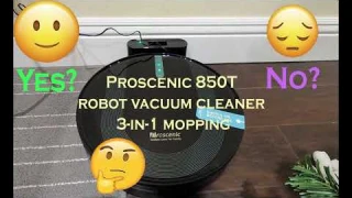 Proscenic 850T over Roomba 675 (a mini review)