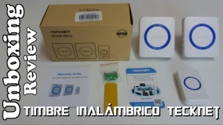 Unboxing and Review Timbre Inalámbrico TeckNet WA888