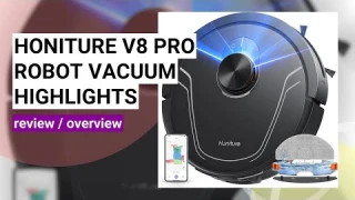 Honiture V8 Pro Robot Vacuum Review: Ultimate Cleaning Power & Smart Features!