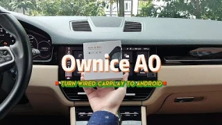 Ownice Auto Ai Box A0 | turn carplay to android