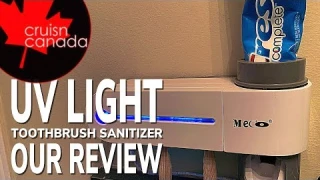 UV Toothbrush Sterilizer Toothpaste Dispenser from Banggood | Review