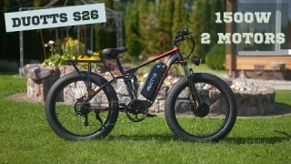 Duotts S26 Review - A Dual-Motor 1500W Beast!