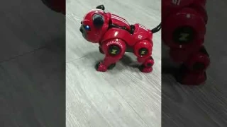 Cool RC robot dog. Global Drone GF3700 RC Smart Stunt Mechanical Bulldog. #toys #robotdog