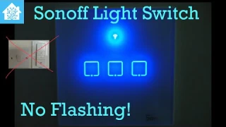 Sonoff WiFi Light Switch in Home Assistant