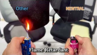 Newtral MagicH Water Proof and Flame Retardant Testing Demo
