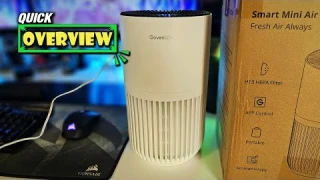 Transform Your Bedroom Air with GoveeLife Mini Purifier