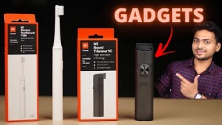 Mi Gadgets Unboxing  | Mi Beard Trimmer 1C & Mi Electric Toothbrush T100