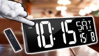 LED Clock Unboxing | BIG & Bright | ASMR