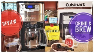 REVIEW Cuisinart DGB-400 Automatic Grind & Brew 12 Cup Coffee Maker HOW TO MAKE COFFEE