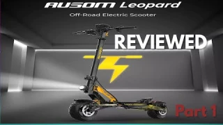 Ausom Leopard Scooter Review
