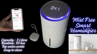 Unboxing + Easy Setup - Provirtec Mist Free Smart Humidifier