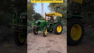 John Deere 5050 D बड़े टायर के साथ 25 year anniversary edition #johndeere5050d