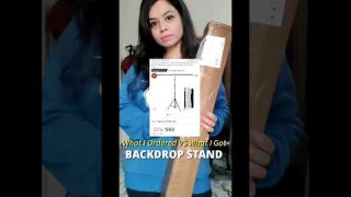 Backdrop Stand For Photography 📸 | Online Shopping Review | Amazon (Link In Description) #shorts