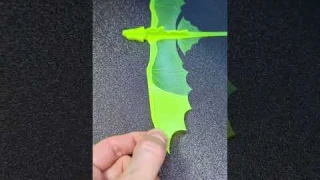 3D printed dragon flight test