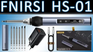 FNIRSI HS-01: An intelligent and affordable soldering iron?