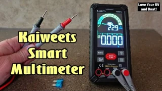 Feature Packed Multimeter - Features, Demo, Review (Kaiweets KM601s)