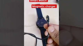 magnetic charger smart watch #shorts #shortsvideo #shortvideo #short #viralshorts