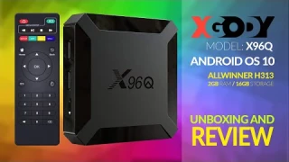 Xgody X96Q Android 10 Under $40 -  Unboxing and Review