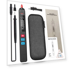 Digital Multimeter, Smart Pen Type, EBTN LCD Screen, Voltage Detector, DC AC Capacitance Ohm NCV Hz Diode Continuity... — Electrical Testers, BSIDE
