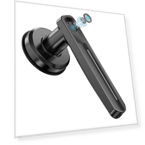 Fingerprint Door Lock with Handle, Biometric Smart Keyless Door Knob — Locks, Geek Chef