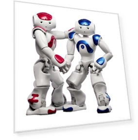 High Tech Artificial Intelligence Robot — Interactive Figures & Robots