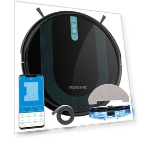Smart Robot Cleaner 3000Pa Suction with Three Cleaning Modes — Smart Cleaning Robots, Proscenic