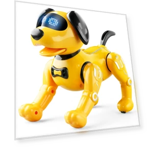 Remote Control Robot Dog Toy - Interactive RC Robotic Stunt Puppy for Kids — Interactive Animal Companions, JJRC
