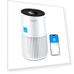 Smart Air Purifier Lite with True HEPA Filter — HEPA Air Purifiers, GoveeLife