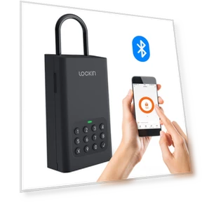 Smart Lockbox with Bluetooth & PIN Code Unlock — Locks, Lockin