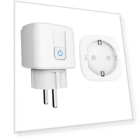 16A EU Plug Smart Socket with Metering and Voice Control — Smart Home Modules, Other