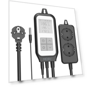 WiFi Smart Digital Temperature Socket Thermostat with LCD Display — Smart Climate Control, MoesHouse