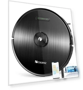 Robot Vacuum Cleaner 2 in 1 Vacuuming and Mopping with 3000Pa Strong Suction — Smart Cleaning Robots, Proscenic