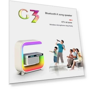 Big G Smart Stage Light Bluetooth Speaker with Colorful Atmosphere Light — Portable Audio Solutions