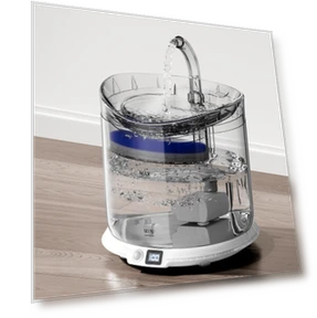 Wireless Charging Automatic Cat Water Dispenser with Filtration — Fountains