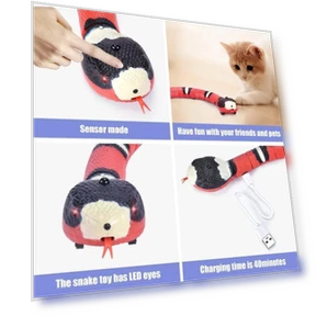 Smart Sensing Snake Electron Interactive Cat Toy — Cat Playthings