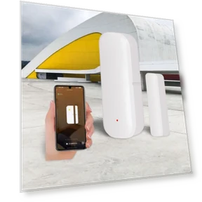 Wifi Door Magnet Smart Sensor with Alexa Compatibility — Smart Home Security, Tuya