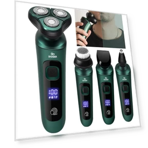 Four in One Electric Shaver with Digital Display — Body Groomers