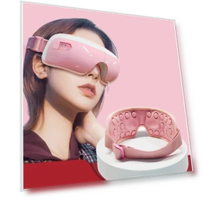 Intelligent Eye Protector with 26 Massage Heads and Hot Compress — Pillows