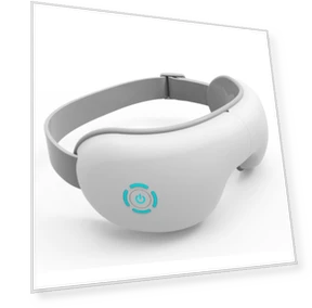 Intelligent Wireless Eye Massager with Gas Vibration and Hot Compress — Pillows