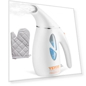 Portable Handheld Fabric Steamer 900W with Detachable Water Tank — Travel Steamers, VEVOR