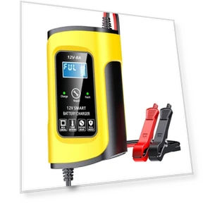 12V8A SUV Car Motorcycle Intelligent Repair Type Lead-acid Battery Charger — Battery Chargers, FOXSUR