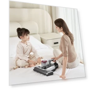 Cordless Bed Vacuum Cleaner for Mattresses, Dual Cup Design, Smart Dust Sensor — Vacuums, JIMMY