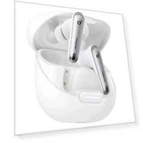Soundcore Liberty 4 NC Earbuds TWS Headphones with Adaptive ANC 2.0 — In-Ear Headphones, Anker